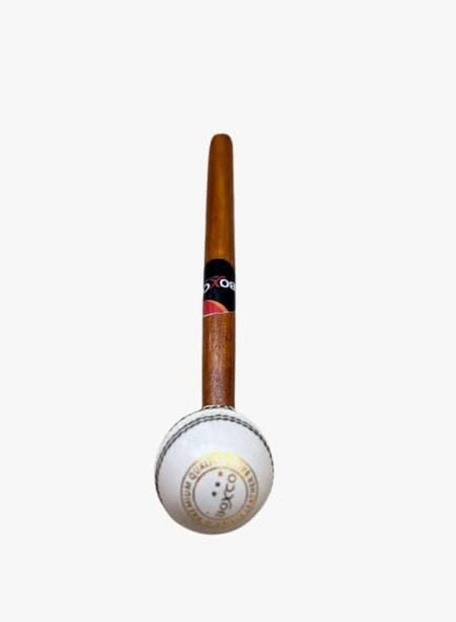 Boxco Premium Cricket Leather Ball Mallet (White) - Image 4