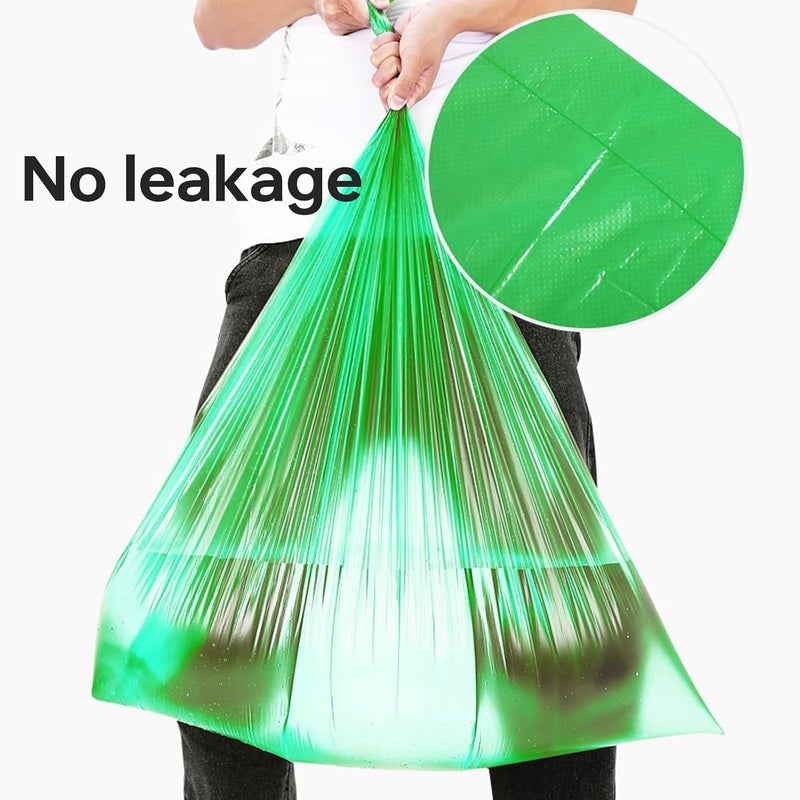 Maykela Extra Large Trash Bag 10Pcs Garbage Bag Large Trash Bags,120 * 140cm Green Plastic Garbage Bag,Can Liners for Contractor, Lawn and Leaf,Outdoor,Construction (Green-10 Pack) - Image 5