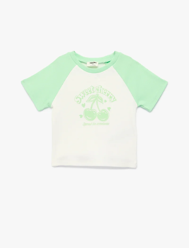 كوتون Girls Tshirt Ss