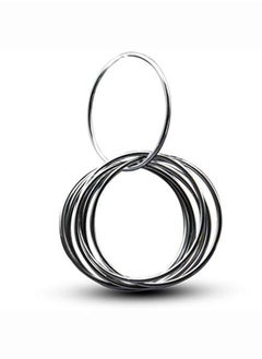 MAGIC MAKERS Linking Rings Small 4 Inch Set Of 8 Rings With Online Learning  - Image 4