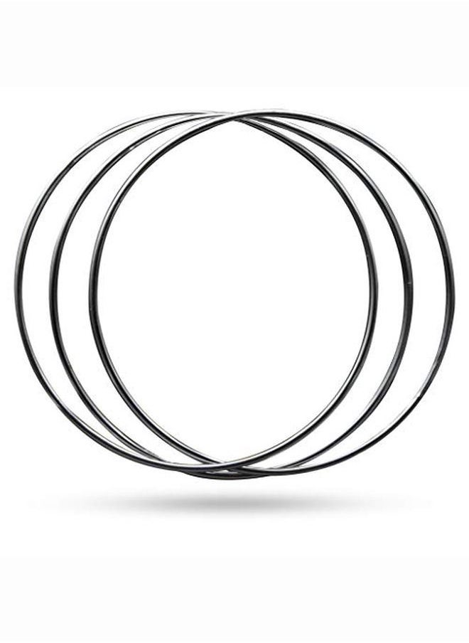 MAGIC MAKERS Linking Rings Small 4 Inch Set Of 8 Rings With Online Learning  - Image 2