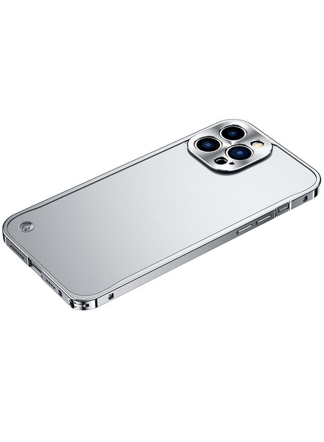 زبون جراب لهاتف iPhone 13 Pro بإطار معدني من البولي كربونات المقاوم للصدمات - Image 1