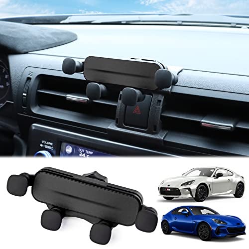 KUNGKIC for Toyota GR86 Subaru BRZ 2021 2022 2023 2024 2025 Universal Auto Phone Holder Car Cradle Rotatable Clip Cell Phone Cradle Mount Fit for 3.5-5.5 Inch Phone Interior Accessories - Image 1