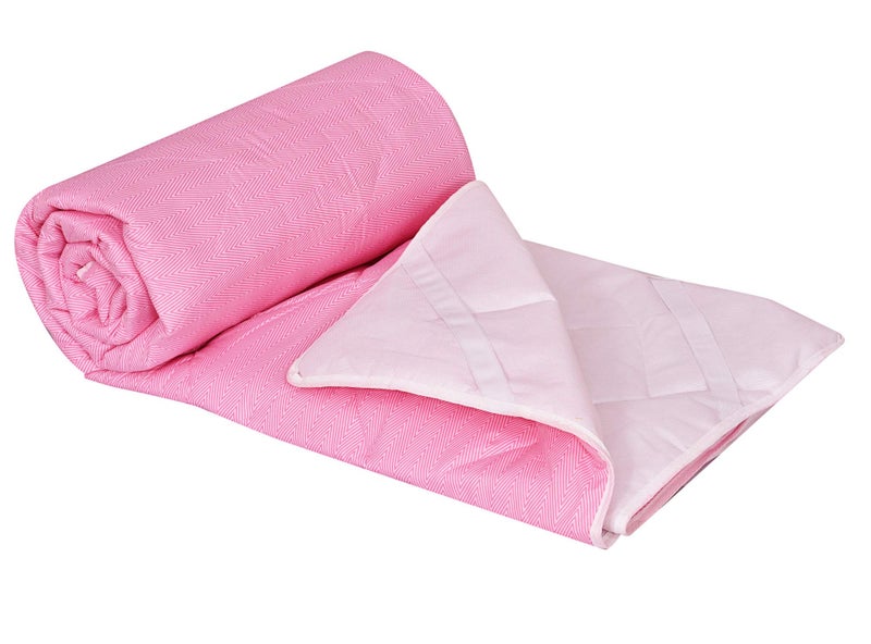 RRC Waterproof Polycotton Quilted Mattress Protector Breathable Hypoallergenic Noiseless Ultra Soft 60x78 inch Mattress Protector- with Elastic Bands - Image 2