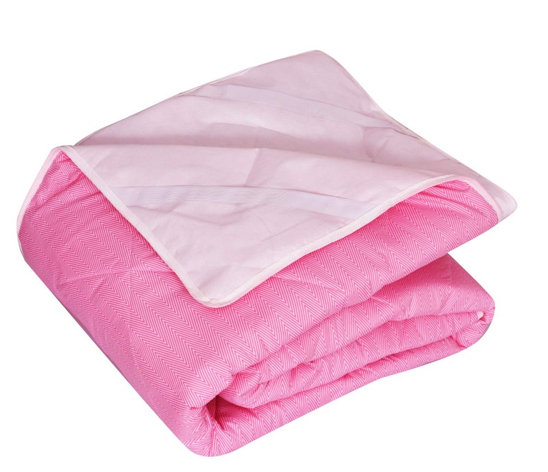 RRC Waterproof Polycotton Quilted Mattress Protector Breathable Hypoallergenic Noiseless Ultra Soft 60x78 inch Mattress Protector- with Elastic Bands - Image 5