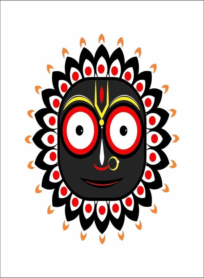 Wall Attraction™ Jagannath Wall Stickers & Murals Size - 58x58cm MD50_S - Image 3