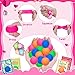 BAYSING Valentines Day Cards for Kids 28 Packs Stress Ball Stretchy Toy with Valentines Day Greeting Cards Squishy Balls Valentine Gift Sets for Kids Classroom Exchange Prizes Kids Party Favors Packs - Image 4