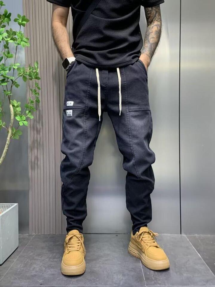 Unisex Casual Daily Denim Jeans - Image 1