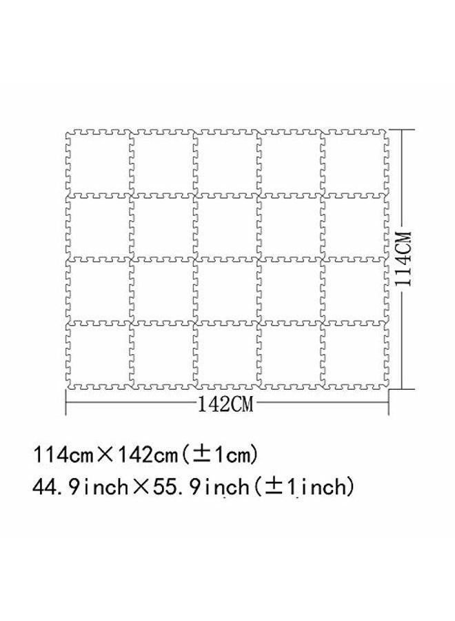 YIMINYUER ® 20 Tiles (30cm×30cm×1cm Each Tile) Baby Soft Puzzle Play Mats, Kids Thick EVA Foam Floor, Toddlers & Children's Soft Interlocking Mat R08R12G301020 - Image 3