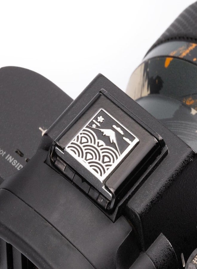DBZZ Sea Wave Fuji Pattern Camera Metal Hot Shoe Cover for Sony A1 A7C A7CR A7CII A7R A7M2 A7M3 ZV-E10 II ZV-1II (Aluminum Alloy-for Sony) - Image 2