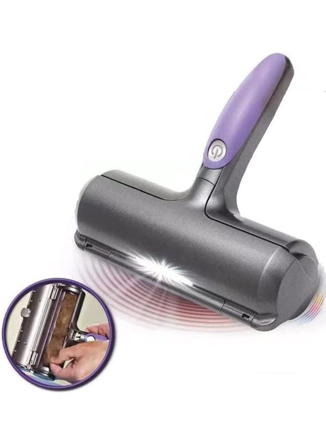 Y&D Sonic Technology Pet Hair Removal Roller for Any Home Surface Dog and Cat Self Cleaning Fur Daddy with LED No Adhesive or Sticky Tape Needed, Perfect Remover Your Home(Excluding batteries) - Image 1