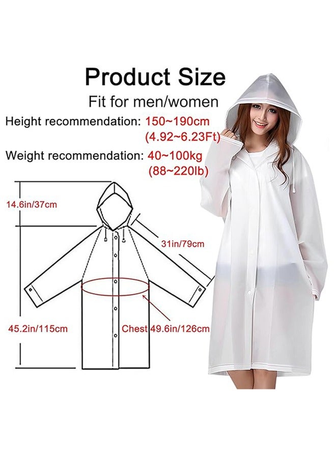 مطر بونشوس للبالغين يمكن إعادة استخدامها 2 Pcs - Image 3