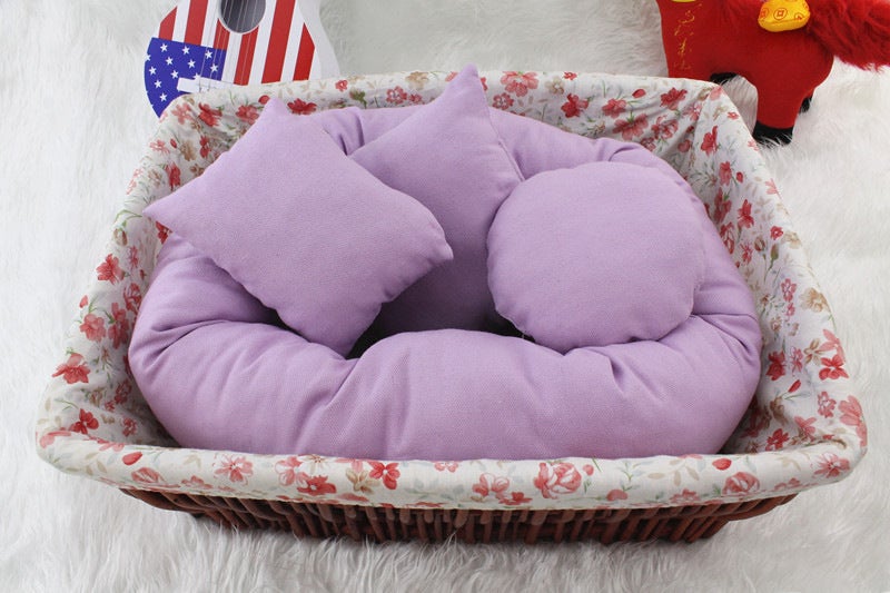 Newborn Colorful Posing Pillows Photography Props Purple