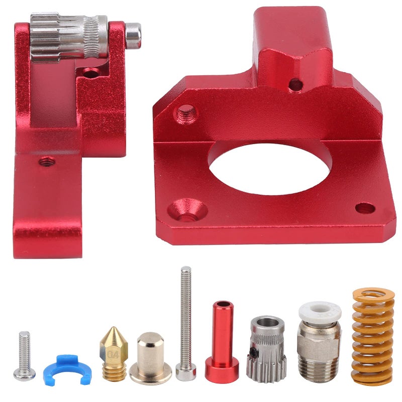 Aluminum Alloy Dual Gear Extruder Upgrade Kit Compatible with Ender 3 CR 10S PRO Btech - Image 2