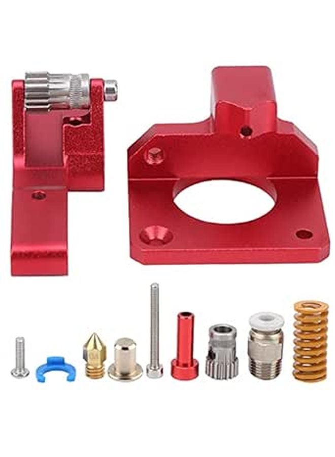 Aluminum Alloy Dual Gear Extruder Upgrade Kit Compatible with Ender 3 CR 10S PRO Btech - Image 1