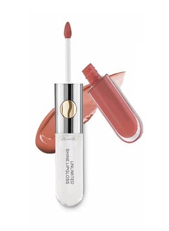 Julystar Matte Liquid Lipstick with Clear Lip Gloss Mirror, Dual Ended
