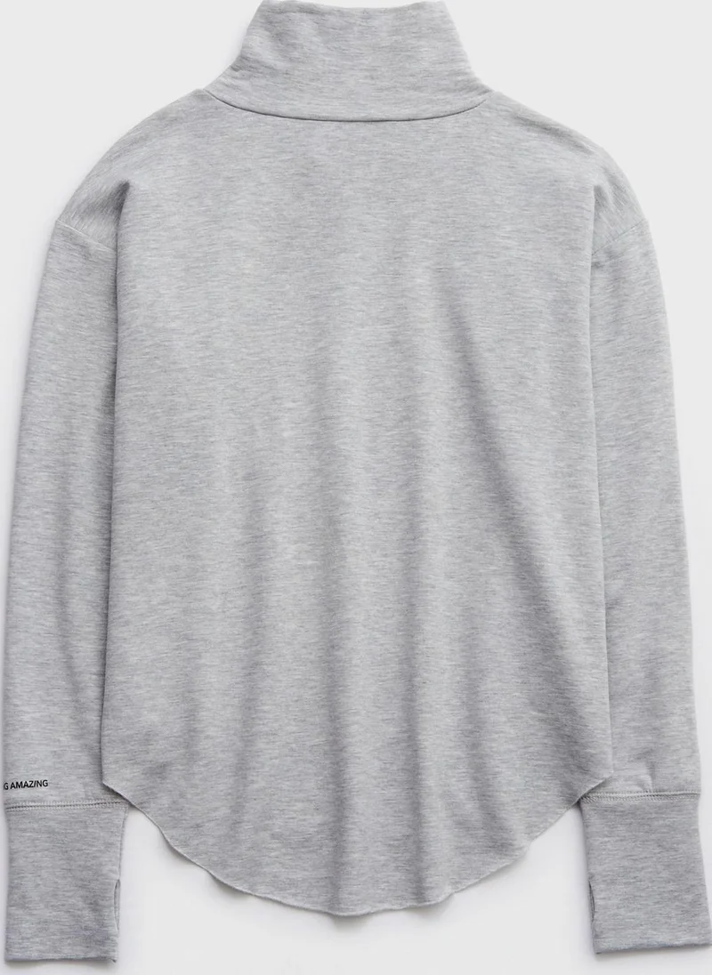 آري من امريكان ايجل Mock Neck Top