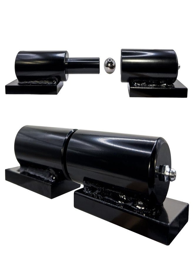 Sidco Supply 7” Weldable Barrel Hinges - Heavy Duty Gate Hinges - Weld On Hinges - Weld On Gate Hinges - Barrel Hinges Weld On - 7 Inch x 1.77 Inch - Ball Bearing Gate Hinge - Heavy Duty Hinges - Image 1