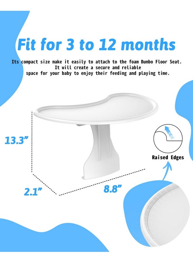 VHBW Bumbo Compatible Accessory - Feeding & Play Surface Tray, Easy to Clean & Install - Image 3