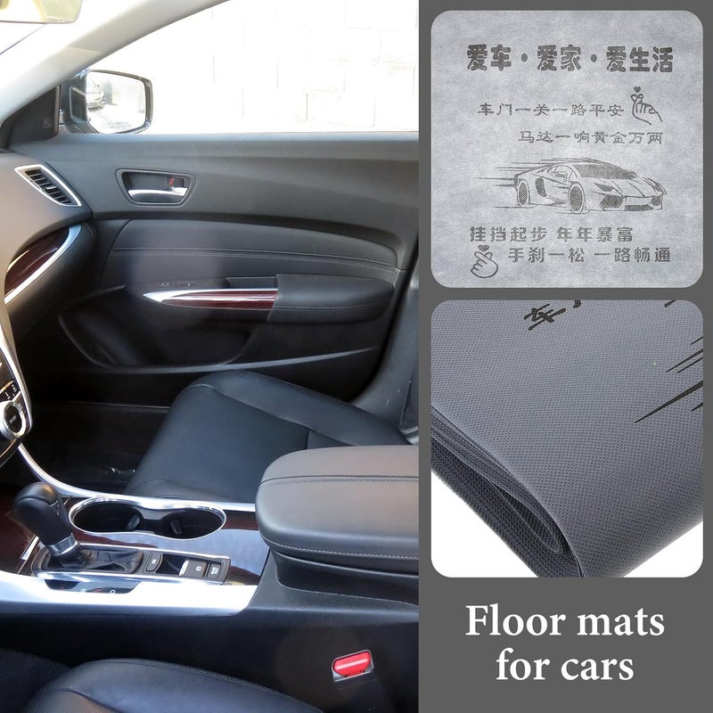 50pcs Disposable Car Non-Woven Floor Mats Automotive Foot Pads Auto Carpet Protector Gray for Vehicle Interior Protection at Car Wash and Service Stations - Image 5