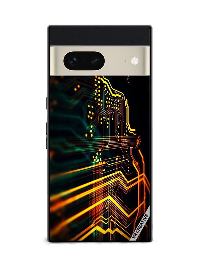 VR CREATIVE Protective Case Cover For Google Pixel 7 Electronics Design Multicolour - Image 1