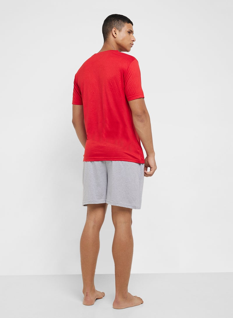 Seventy Five Nightwear T-Shirt & Shorts Set  - Image 2