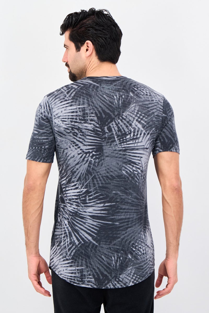 UNDER ARMOUR Men Loose Fit Short Sleeve Training T-shirt, Grey - Image 2