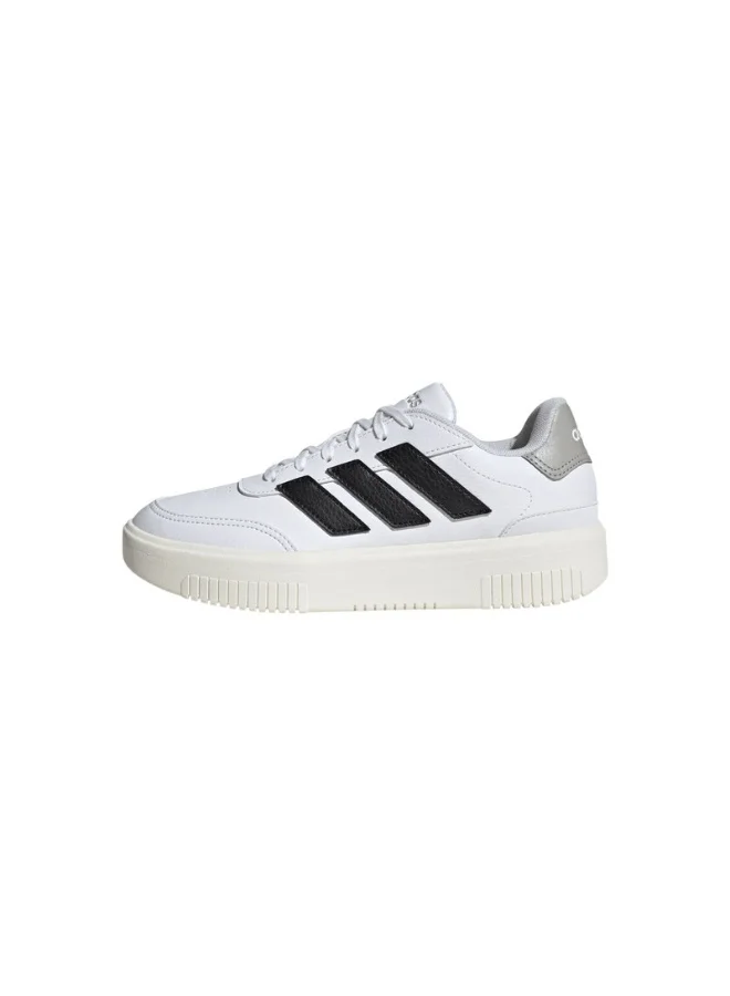 Adidas Adidas COURTBLOCK BOLD White Sportswear For Women 3