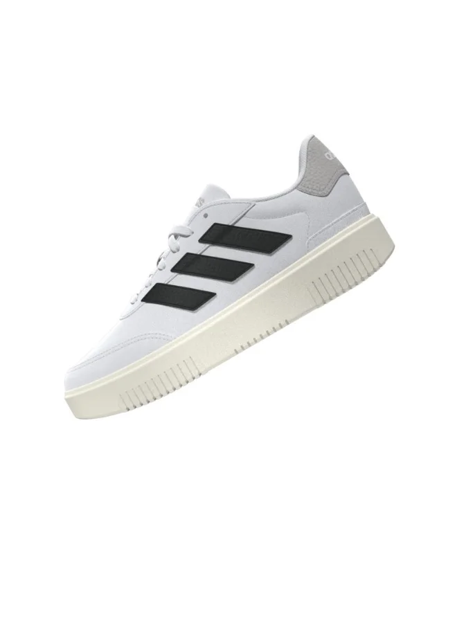 Adidas Adidas Courtblock Bold W White Sportswear Shoes For Women