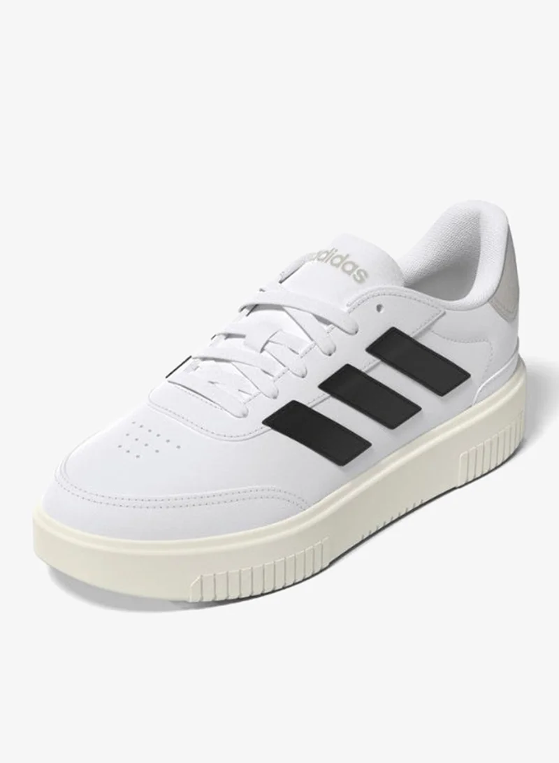 adidas كورت بلوك بولد أبيض رياضي نسائي 3