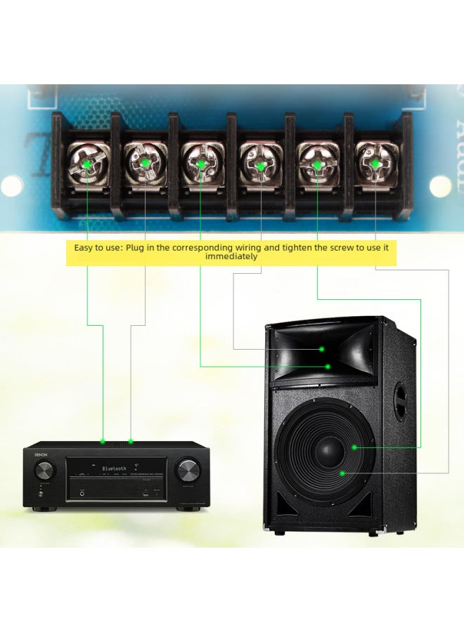 مقسم التردد عالي ومنخفض ثنائي الاتجاه، مكبر صوت عالي الدقة، ترقية وتعديل، تقاطع بدون لحام، مقسم صوتي - Image 3