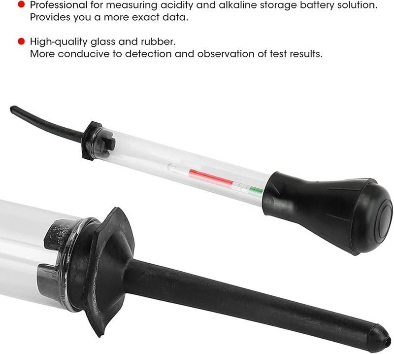 8in Car Battery Hydrometer Electrolyte Tester Fast Detection Density Meter Tool - Image 4