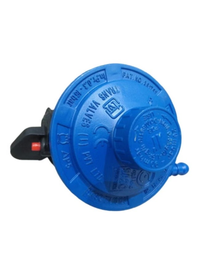 رورافد روافد منظم أسطوانة غاز هندي 20-90 ملي بار - الأزرق - Image 4