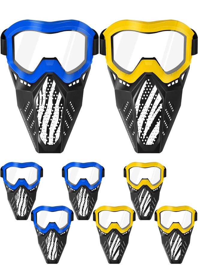 Surper 8 Pack Tactical Mask Compatible with Nerf Rival, Apollo, Zeus, Khaos, Atlas, Artemis Blasters Rival Mask - Image 1