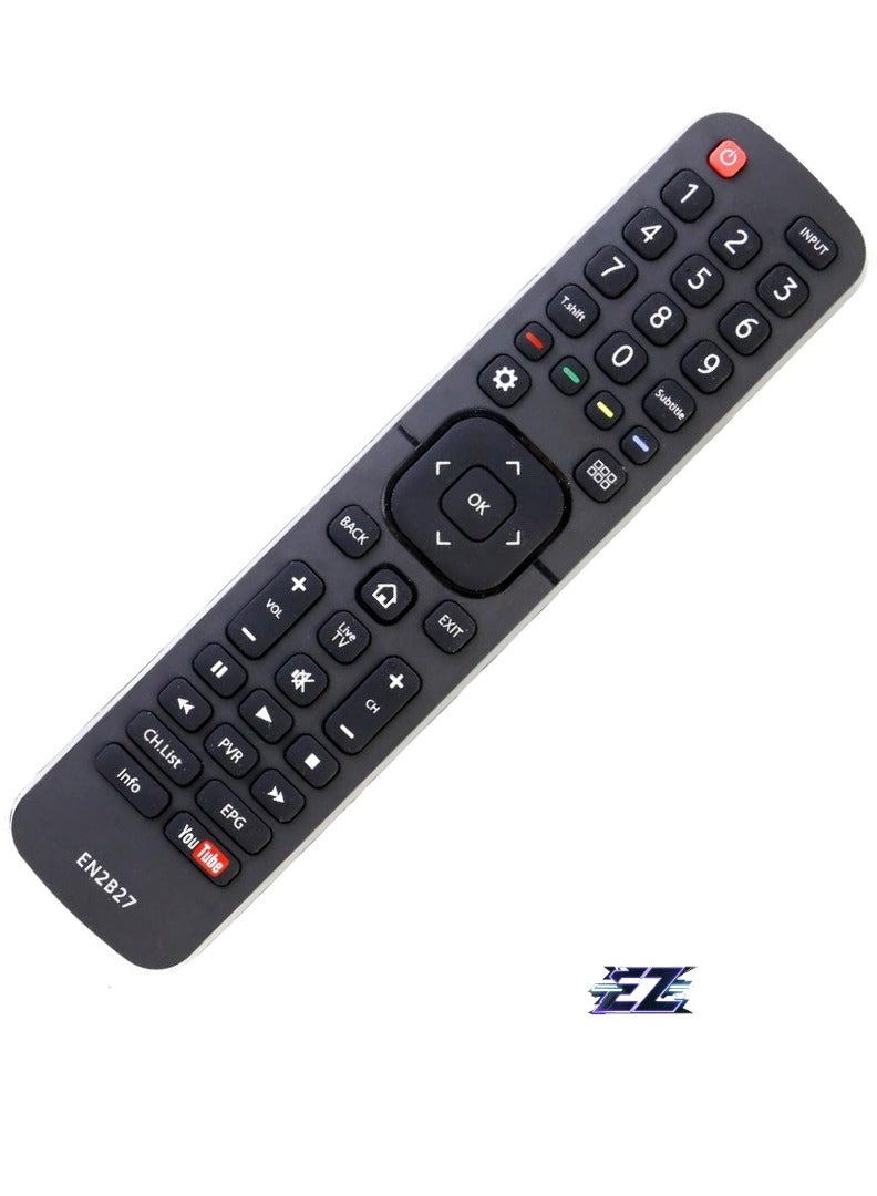 ELTRAZONE EN2B27 Replacement Remote Control for Hisense TV – Compatible with 50M7000UW, 55M7000UWG, 65M7000UWG, 70M7000UWG, 43N3000UW, 50N3000UW, 55N3000UW, 50K321UWT, 55K720UWG – Easy Setup, Battery Included - Image 2