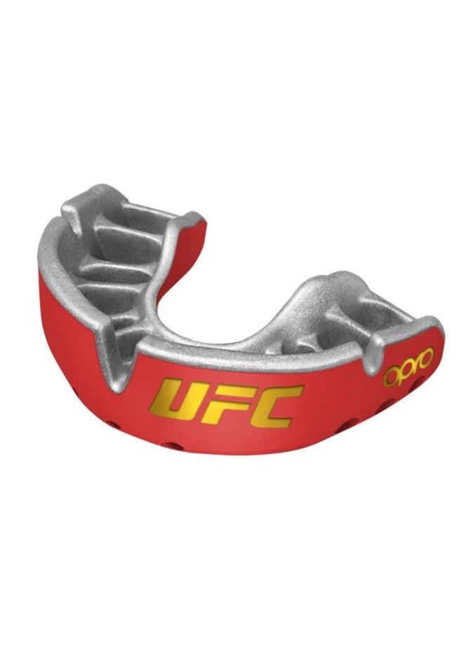 OPRO - Self Fit Ufc Gold Red/Silver - Image 1
