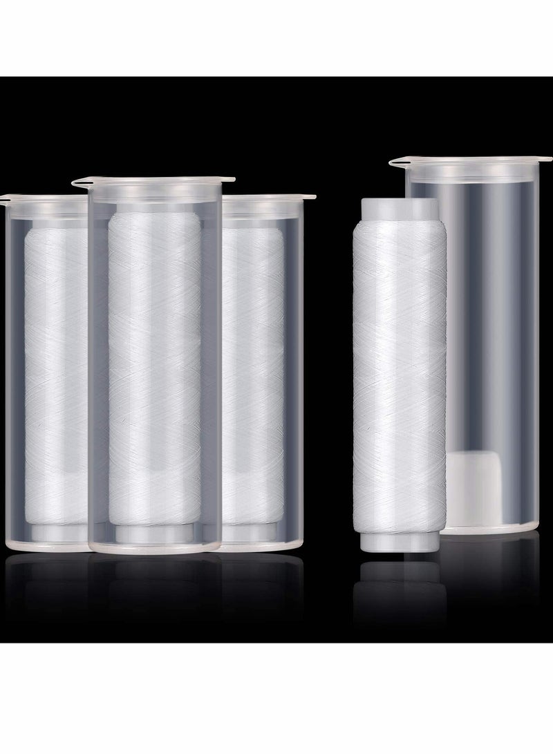 SYOSI Clear Fishing Line, Fishing Thread Nylon Elastic Invisible Magic Fishing Line, Fishing Bait Thread 0.2 mm Length 656 Feet Per Spool Stretchy Fishing Line Clear Fishing String - Image 1