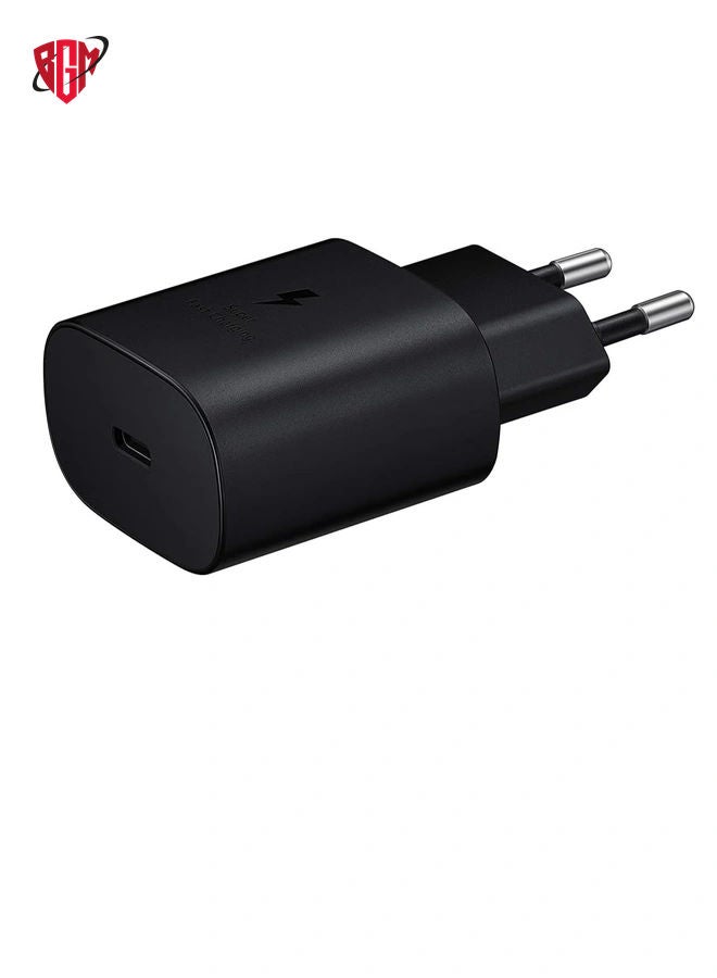 BGM Samsung Original 25W Fast Charging USB-C Mobile Phone Mains Plug/Wall Charger, Genuine Samsung Charger Compatible with Galaxy Smartphones and Other USB Type C Devices - Image 2