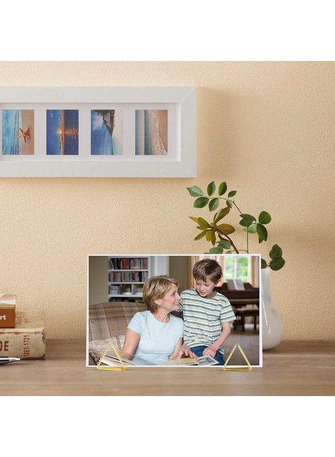 20pcs Metal Triangle Place Card Holders Photo Clip Stands Wedding Table Number Name Sign Stand for Wedding Birthday Party Home - Image 4