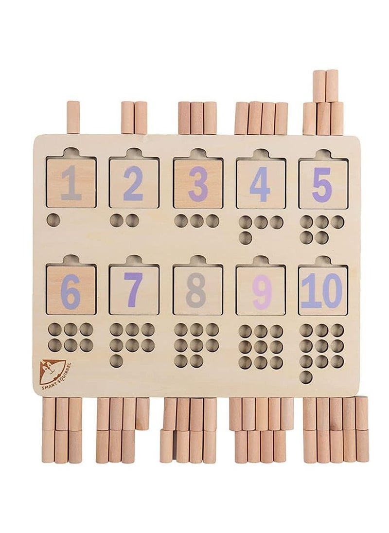 Safwa Toys Children's toy, W21-37 counting and matching board toy from Al Safwa Toys  - Image 4