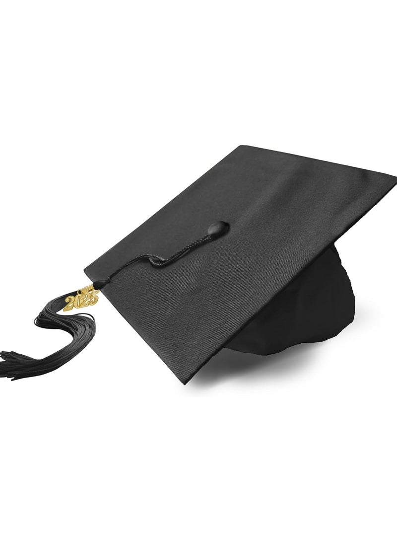 Graduation Cap with 2025 Tassel, Unisex Adult Graduation Cap for High School Bachelor - Image 2