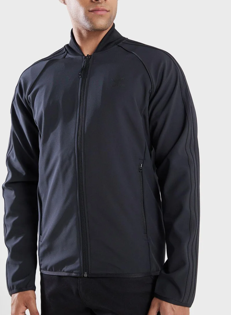 adidas Originals SST TT Black Originals Men TRACK TOPS