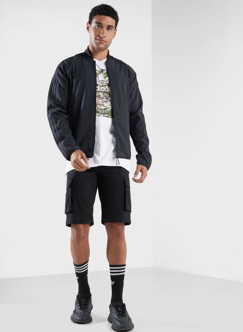 adidas Originals SST TT Black Originals Men TRACK TOPS