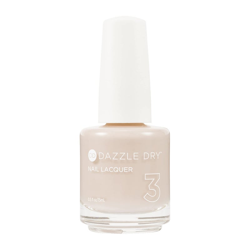 Dazzle Dry Nail Lacquer (Step 3) - Boss - A light and true neutral nude. Full coverage cream. (0.5 fl oz) - Image 1