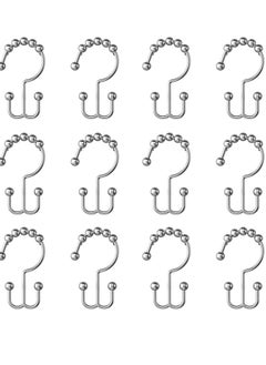 Generic Home & Kitchen› Bathroom› Bathroom Accessories› Shower Curtains, Clips & Liners› Shower Curtain Hanger› Shower Curtain Rings  - Image 1