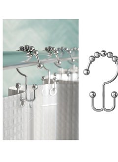 Generic Home & Kitchen› Bathroom› Bathroom Accessories› Shower Curtains, Clips & Liners› Shower Curtain Hanger› Shower Curtain Rings  - Image 4