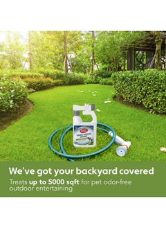 Simple Solution Yard Odor Eliminator For Dogs And Cats, Yard Odor Away Hose Spray, Yard Deodorizer For Dog Urine And Poop, Outdoor Urine Odor Eliminator, Strong Enzyme Cleaner, 32 Oz.  - Image 4