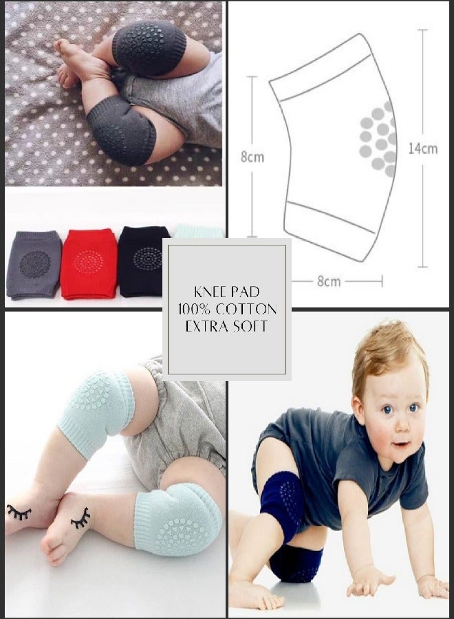 Baby Head Protector Toddler Breathable Walking Pillow Backpack Anti Fall Cushion Baby Safety Protection With Adjustable Elastic Shoulder Strap With Knee Pad - Image 2