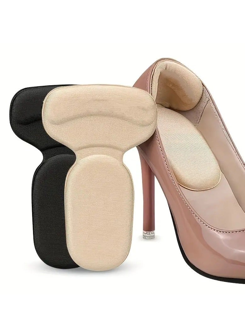 ORiTi وسادات كعب مطورة من قبل الأطباء للنساء والرجال قابلة لإعادة الاستخدام مصنوعة من الإسفنج الناعم لحماية الكعب في الأحذية الواسعة والأحذية ذات الكعب العالي وحماية من الفقاعات ومقاعد باديكير للكوافيرين - Image 1