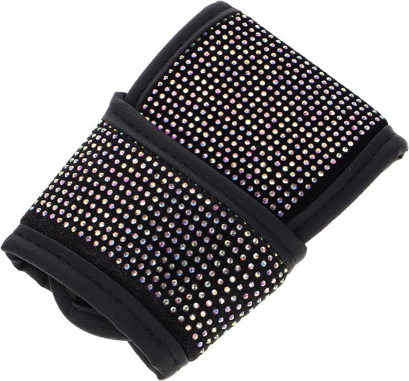 LABRIMP Crystal Bling Car Gear Shift Knob Cover with Rhinestones, Universal Sparkling Gear Stick Protector for Car Interior Decoration, Shift Lever Accessory for Women - Image 1